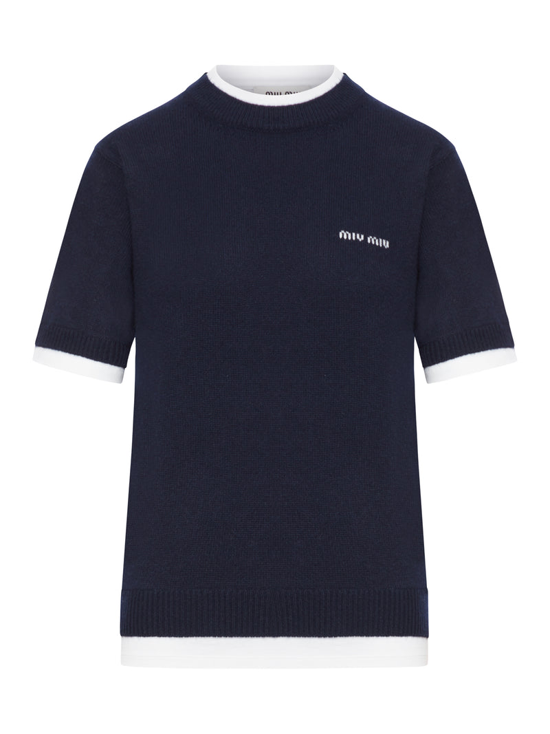 Miu Miu CASHMERE T-SHIRT