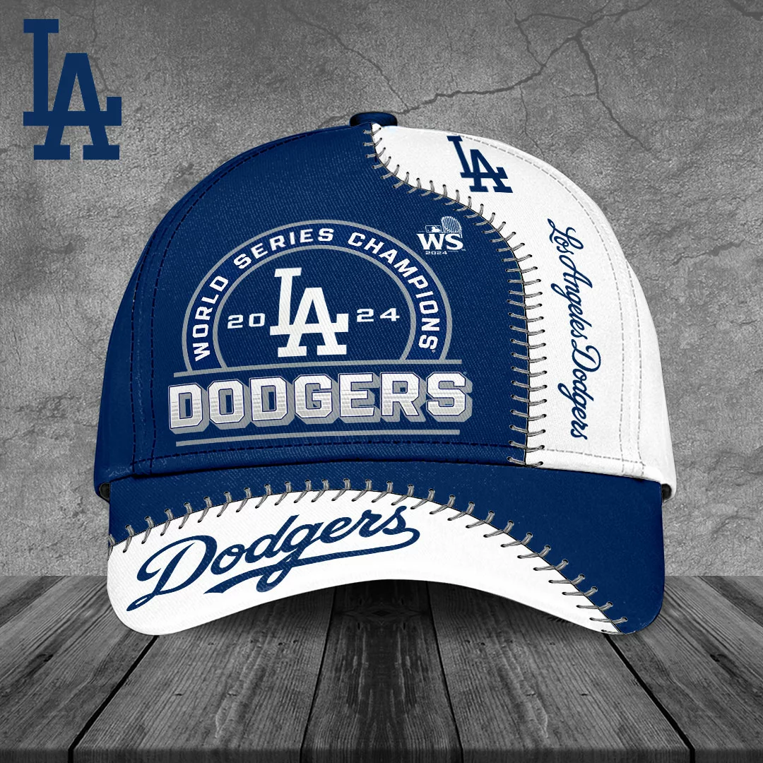 MLB Los Angeles Dodgers World Series 2024 Champions Classic Cap Cwl1005