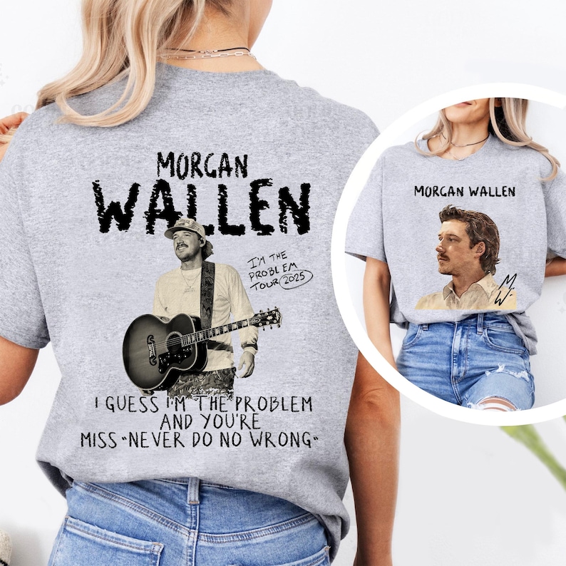 Morgan Wallen I?? The Problem Tour 2025 Shirt