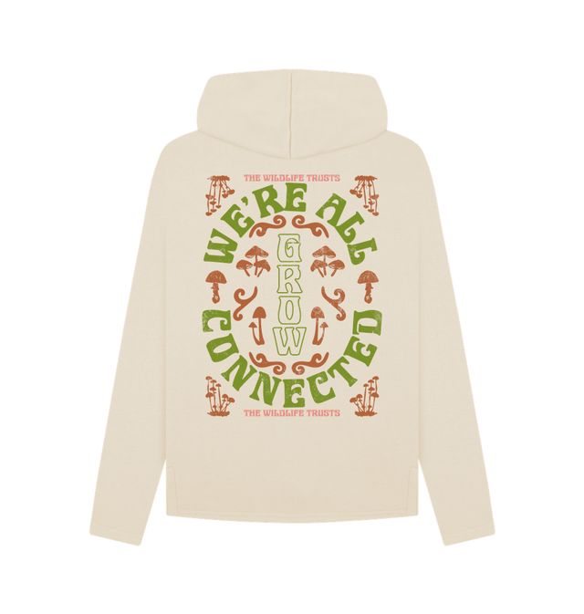 Mushroom Connection Relaxed Fit Hoodie 3