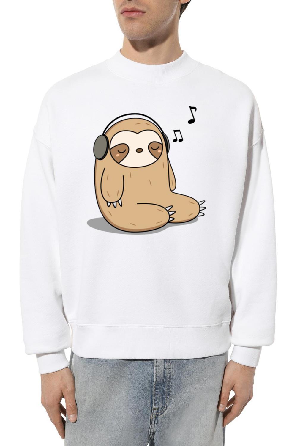 Music Sloth - Unisex Sweatshirt