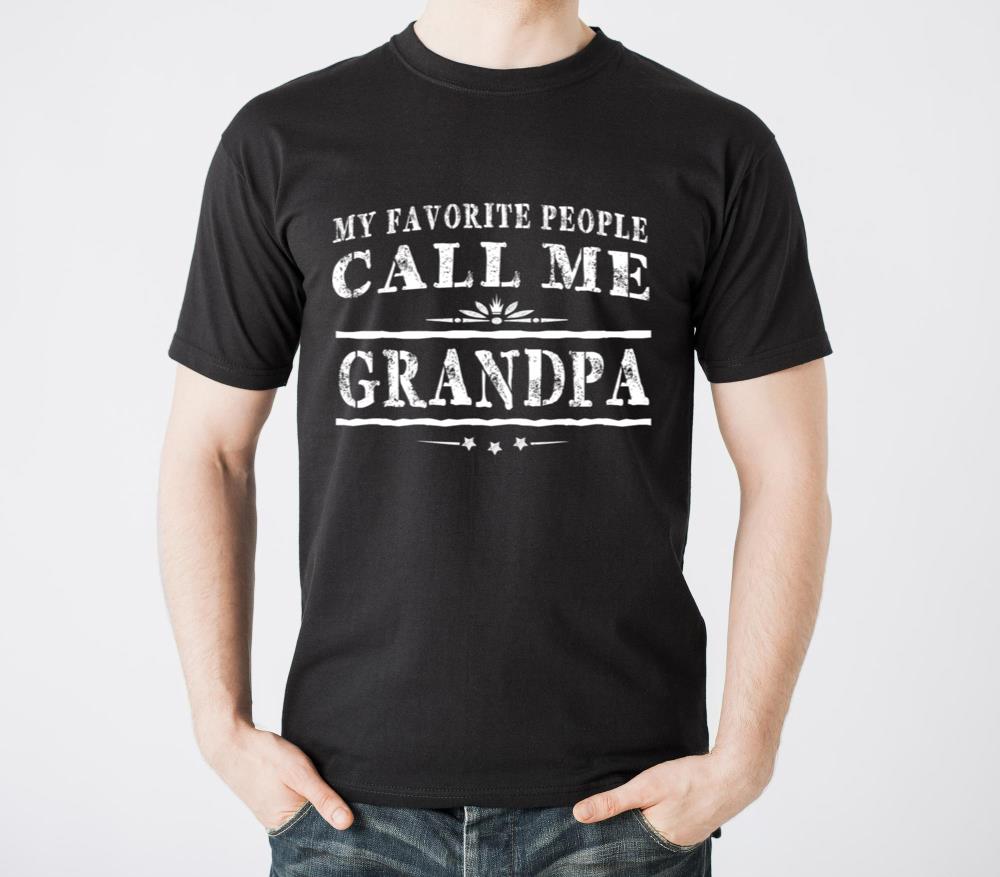 My Favorite People Call Me Grandpa1 - Unisex Standard T-Shirt