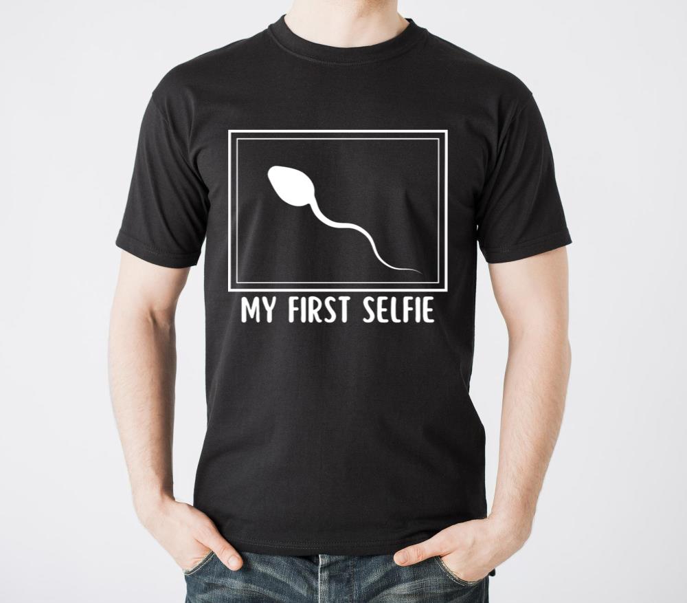 My First Selfie, Funny Old Man - Unisex Standard T-Shirt