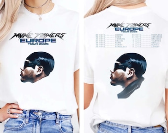 Myke Towers Tour Tee Myke Towers Tour Myke Towers Shirt Myke Towers 2025