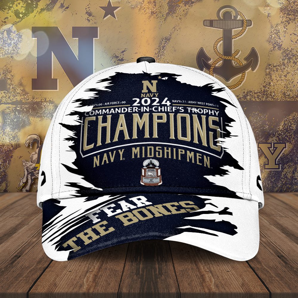 Navy Midshipmen Football Champs Classic Cap Cgn5100