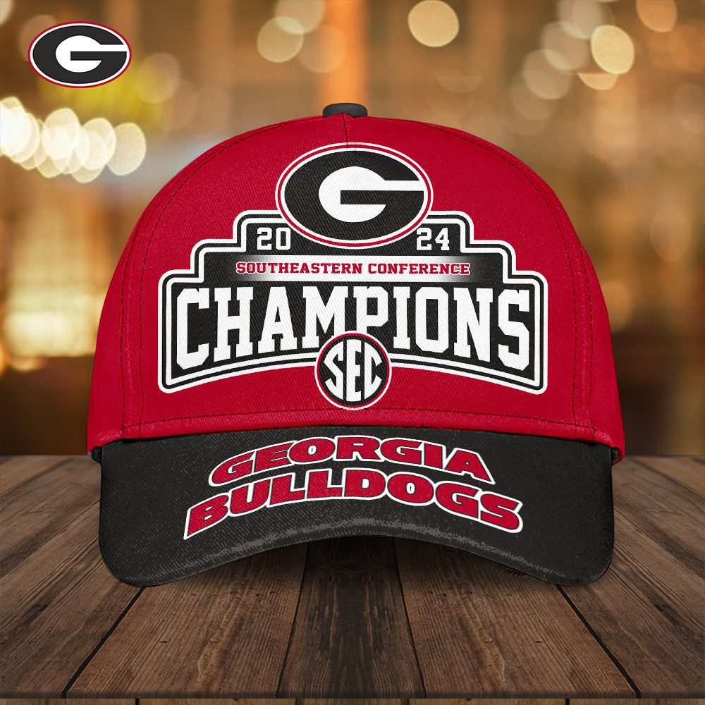 Ncaa Southeastern Conference Champions Georgia Bulldogs Football Classic Cap Cgn5138