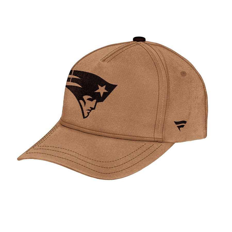 New England Patriots Nfl Veterans Salute To Service Brown Personalized Classic Baseball Cap
