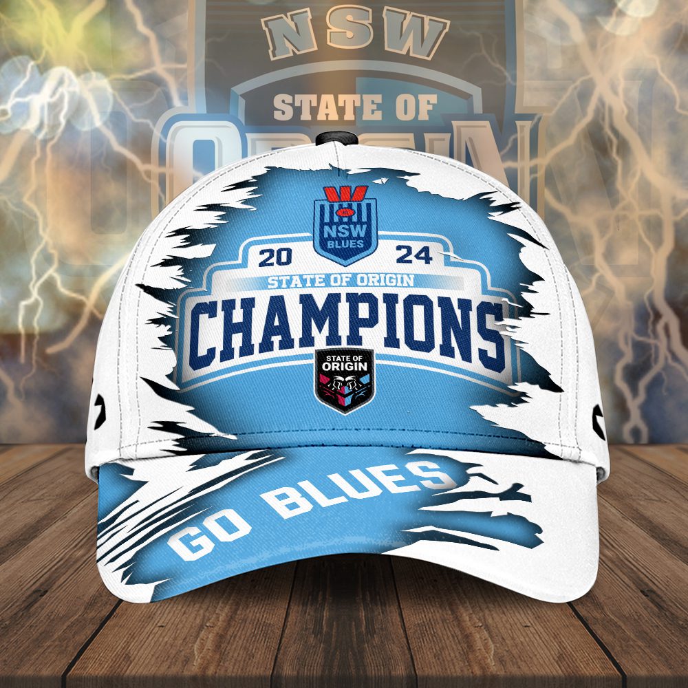 New South Wales Blues State Of Origin Logo Classic Cap 