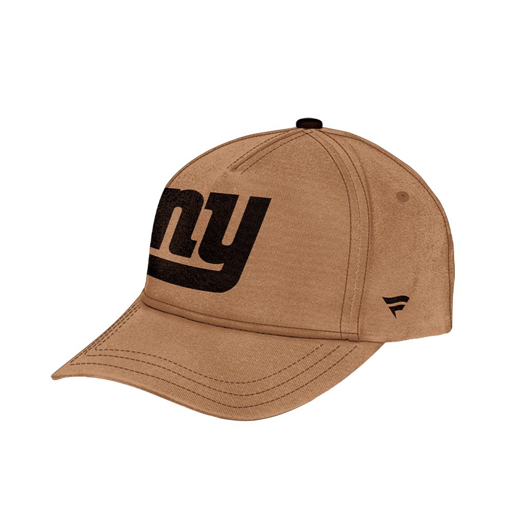 New York Giants Nfl Veterans Salute To Service Brown Personalized Classic Baseball Cap
