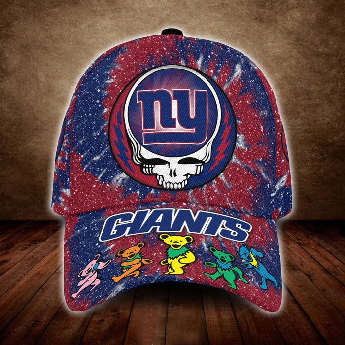 New York Giants x Grateful Dead 3D Classic Baseball Cap CNI1557