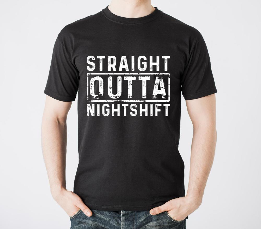 Night Shift T-apparel - Straight Outta Night - Unisex Standard T-Shirt