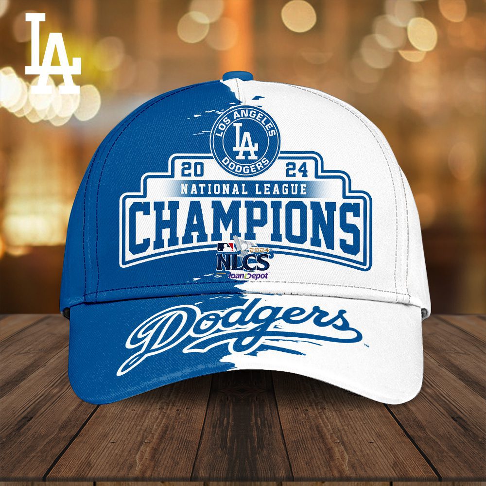 NLCS 2024 Champions Los Angeles Dodgers Classic Cap Gnc1005