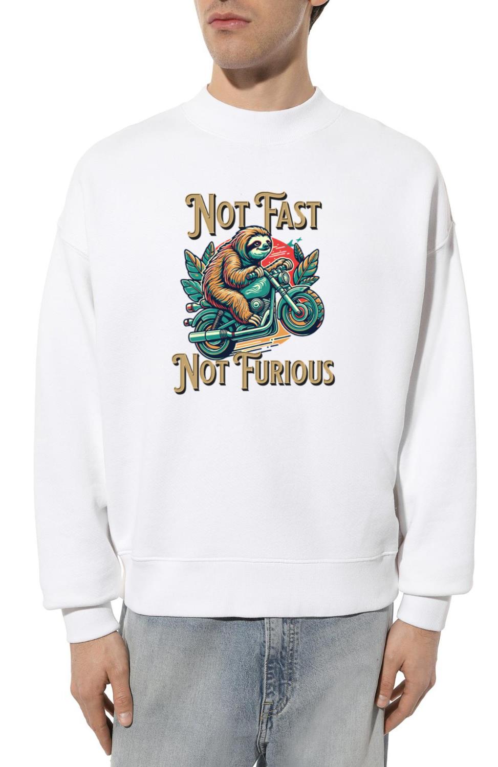 Not Fast Not Furious_1 - Unisex Sweatshirt