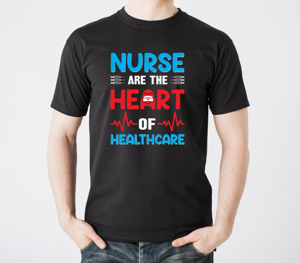Nurse Are The Heart Of Healthcare - Unisex Standard T-Shirt