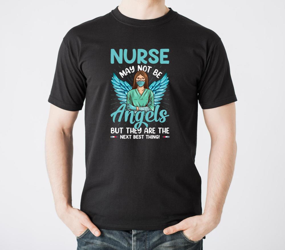 Nurse May Not be Angle - Unisex Standard T-Shirt
