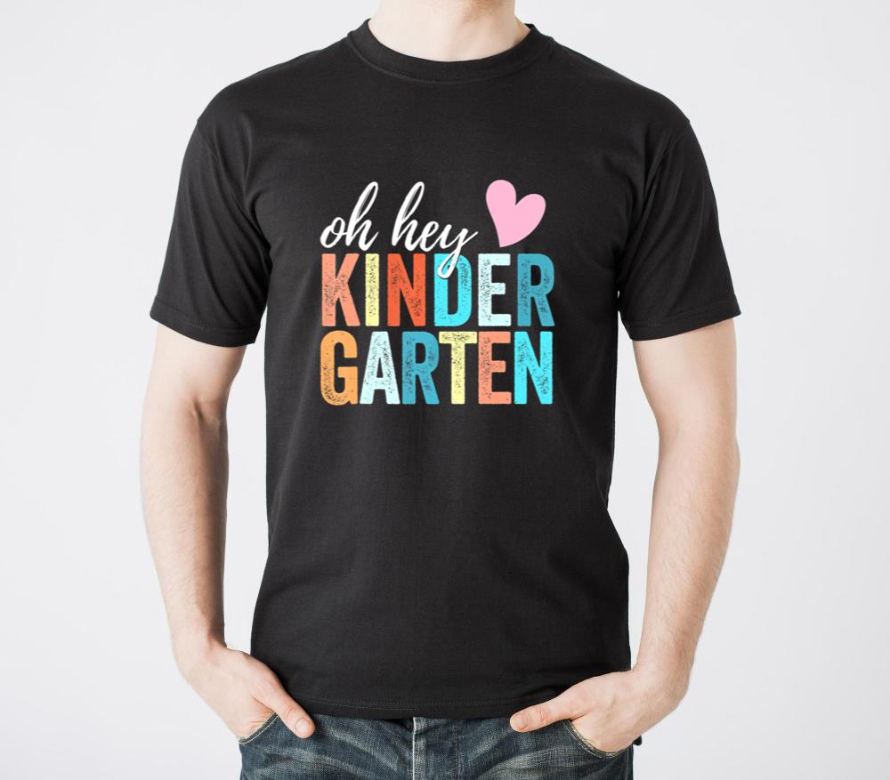 Oh Hey Kindergarten Back To School Students Teache - Unisex Standard T-Shirt