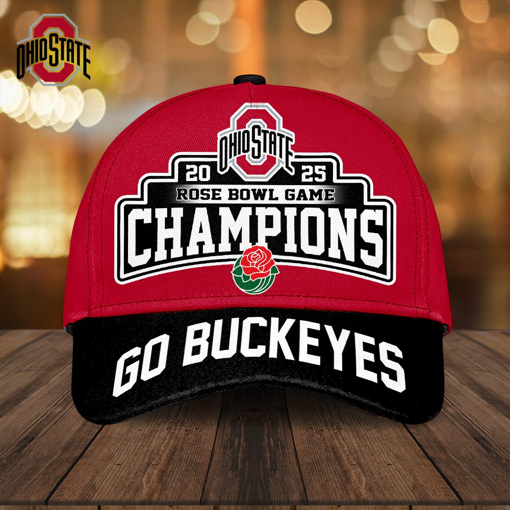 Ohio State Buckeyes Football Classic Cap Go Buckeyes Rose 