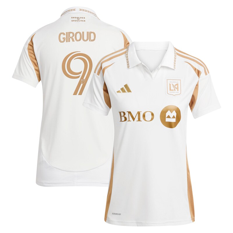 Olivier Giroud LAFC Women's 2025 Secondary Replica Player Jersey - White