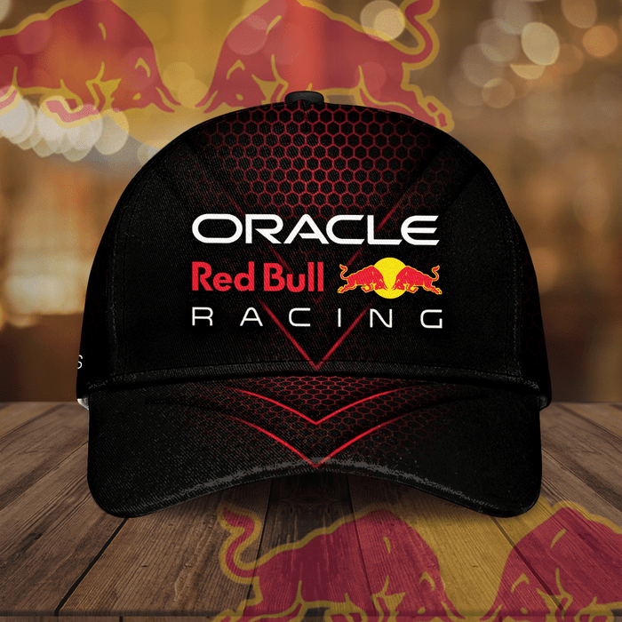 Oracle Red Bull F1 Racing Classic Red Trellis Baseball Cap Black CNI2147