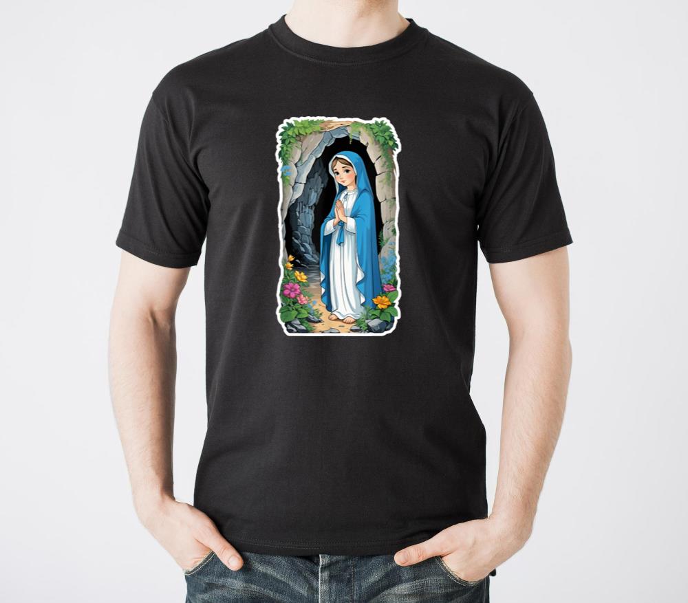 Our Lady of Lourdes St Bernadette Immaculate Mary - Unisex Standard T-Shirt