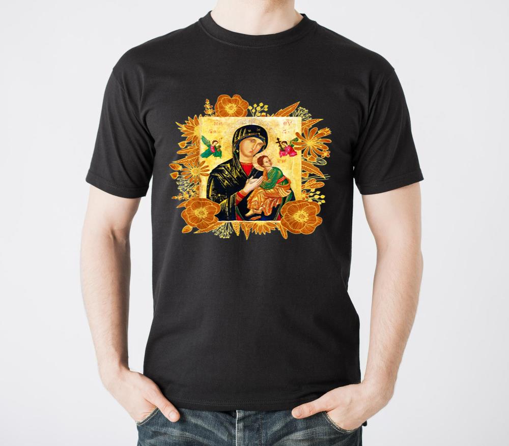 Our Lady of Perpetual Help Blessed Mother Mary - Unisex Standard T-Shirt