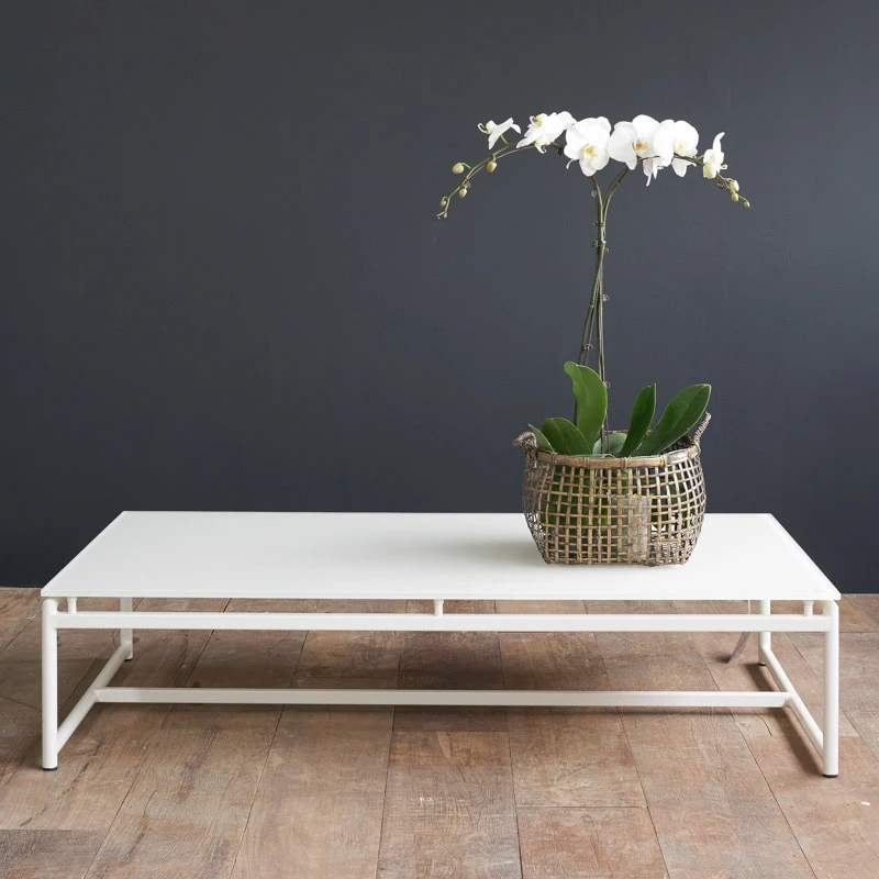 Outdoor Coffee Table | Breeze LX - White 5