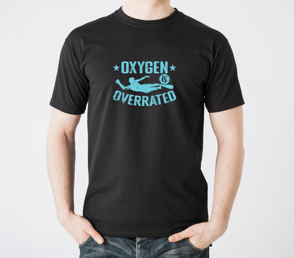 Oxygen is Overrated Swim Sport - Unisex Standard T-Shirt