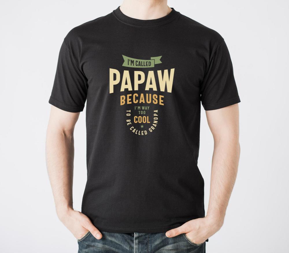 Papaw Coolness Redefined - Fathers Day - Unisex Standard T-Shirt