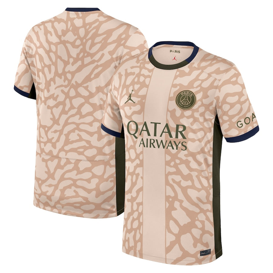 Paris Saint-Germain Jordan Brand 2023/24 Fourth Stadium JerseyÃ‚ - Tan