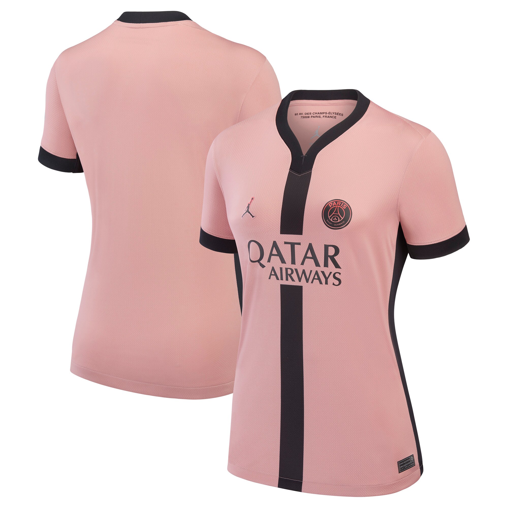Paris Saint-Germain Jordan Brand Women's 2024/25 Third Replica Jersey - Pink