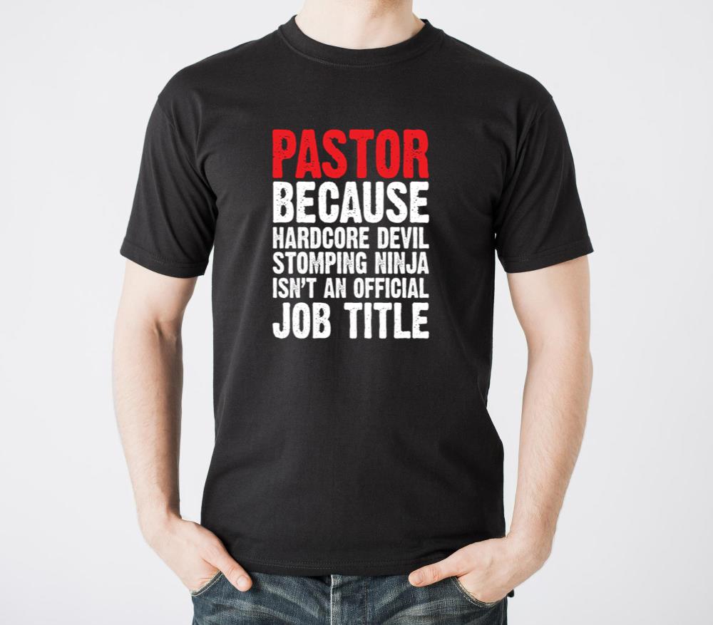 Pastor Because Hardcore Devil Stomping Ninja - Unisex Standard T-Shirt