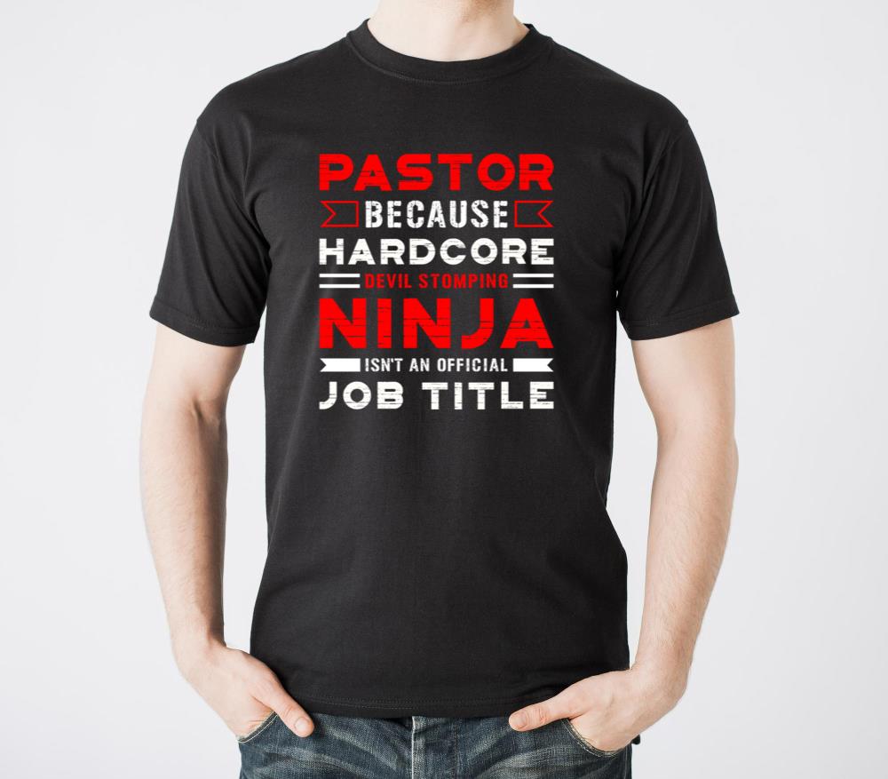 Pastor Devil Stomping Ninja Official Job Title - Unisex Standard T-Shirt