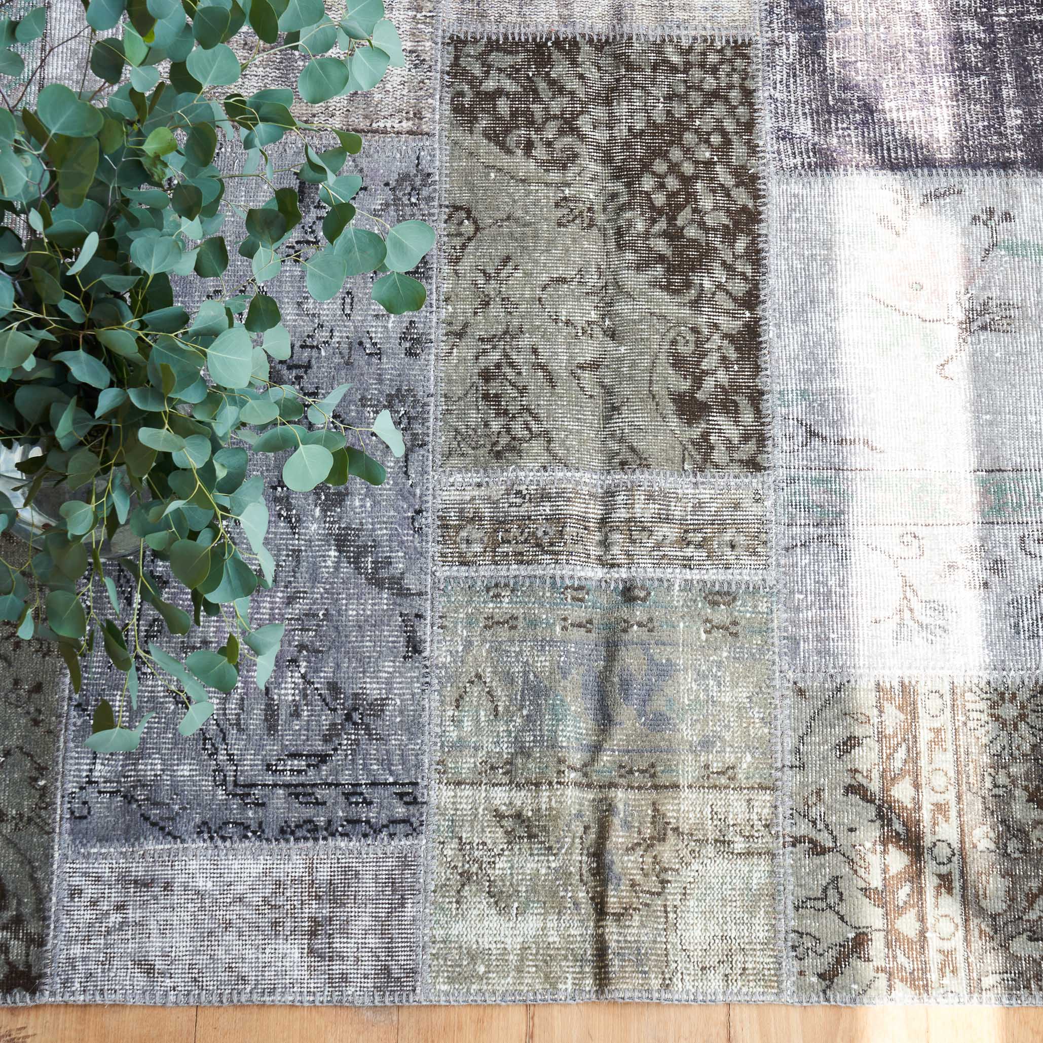 Patchwork Rug | Fossil W200 x L302cm 2