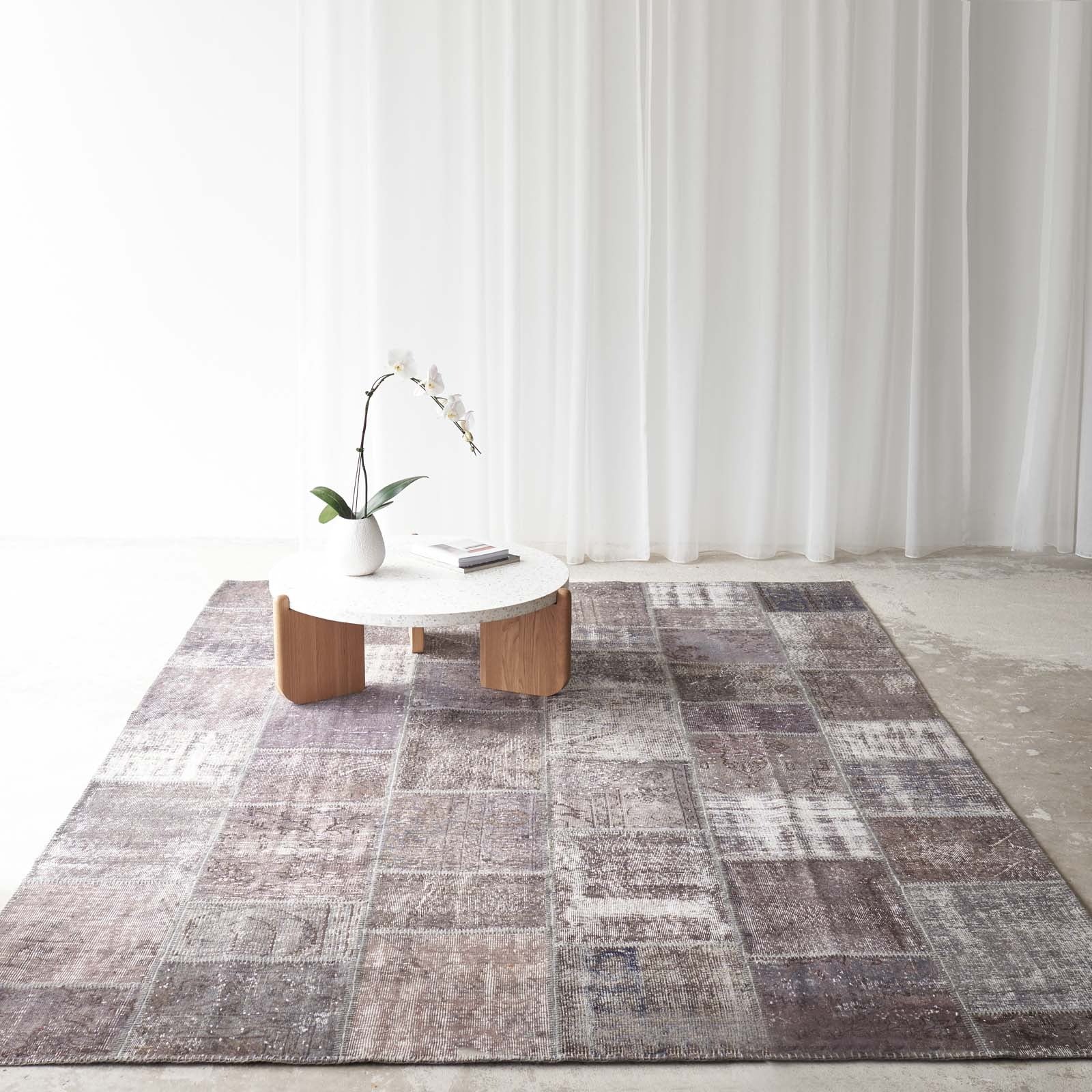 Patchwork Rug | Porpoise W245 x L346 cm 3