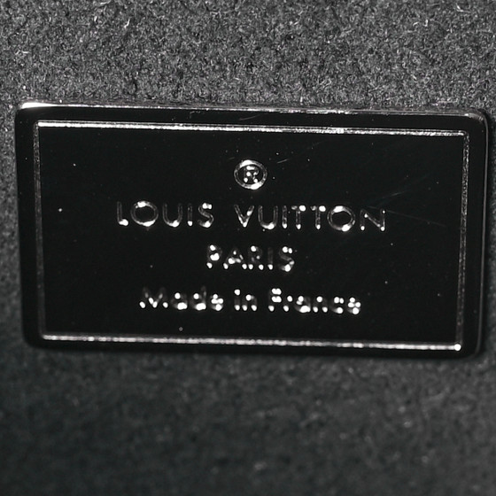 Patent Monogram Hot Springs Backpack Black White - Image 6