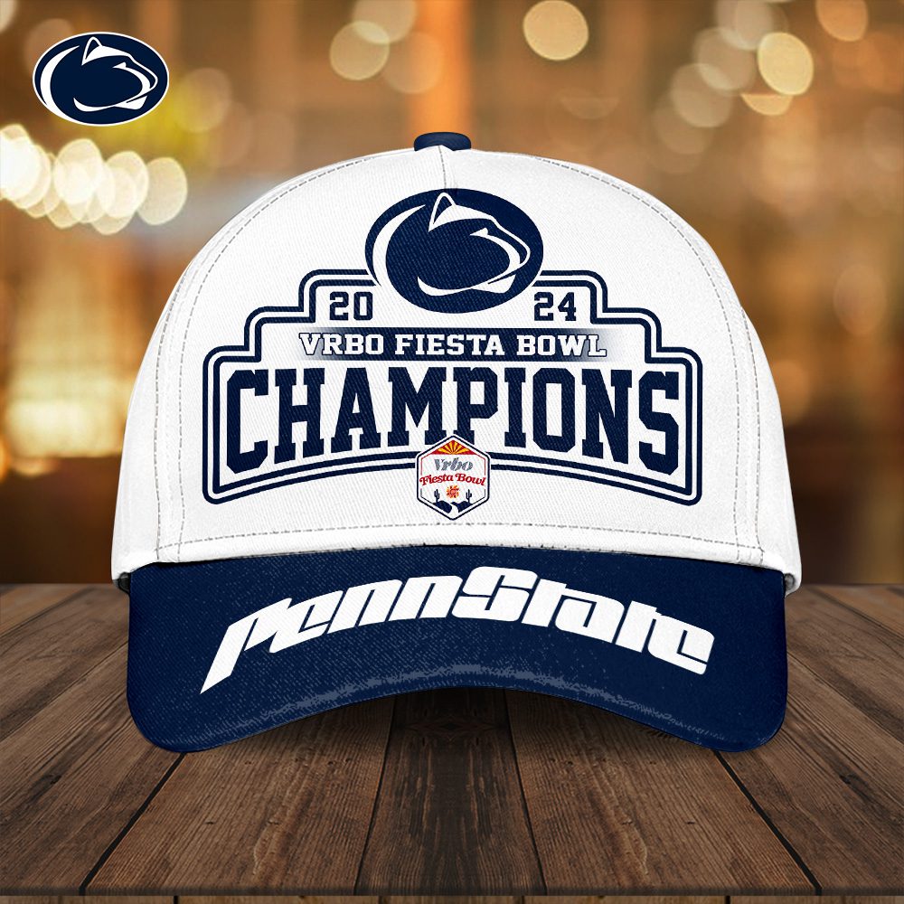 Penn State Nittany Lions Football Classic Cap Vrbo Fiesta Bowl Logo