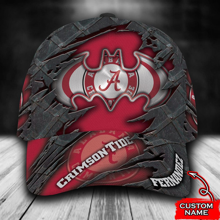 Personalized Alabama Crimson Tide Batman 3D Classic Baseball Cap CNI842