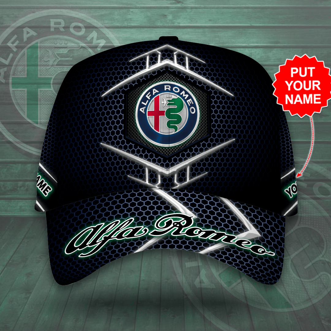 Personalized Alfa Romeo Racing F1 Classic Cap F1 Merchandise Classic Cap CNI025