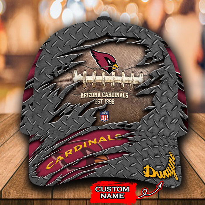 Personalized Arizona Cardinals 3D Classic Baseball Cap CNI625