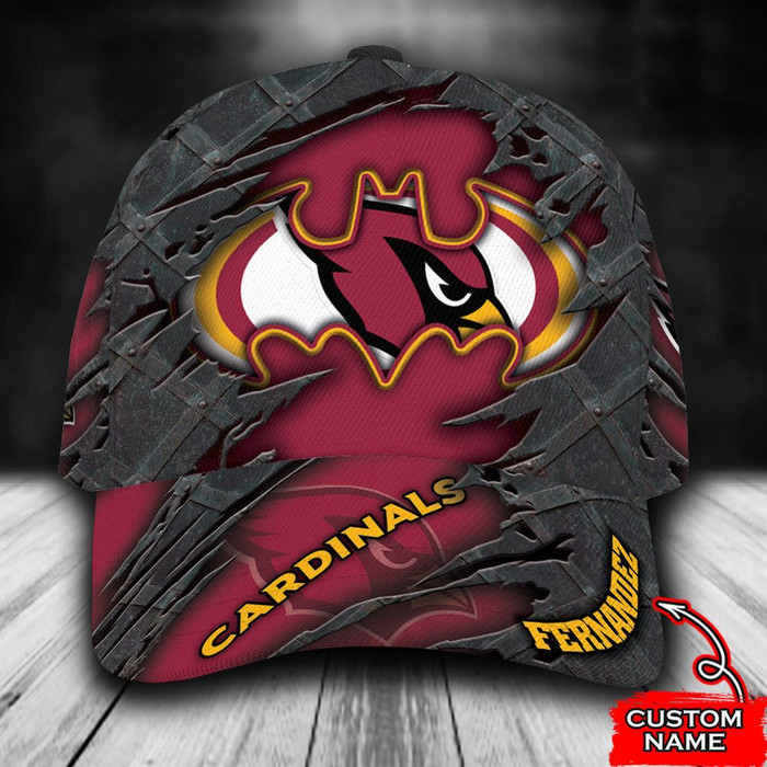 Personalized Arizona Cardinals Batman 3D Classic Baseball Cap CNI1806