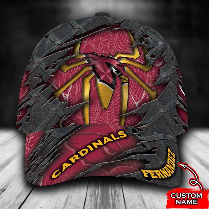 Personalized Arizona Cardinals Spider Man 3D Classic Baseball Cap CNI805