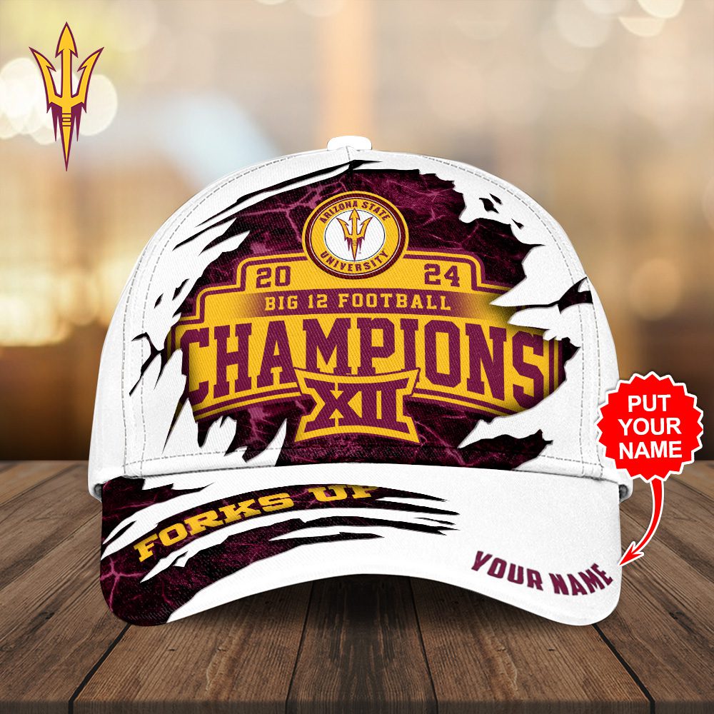 Personalized Arizona State Sun Devils Football Champions Classic Cap Cgn5300