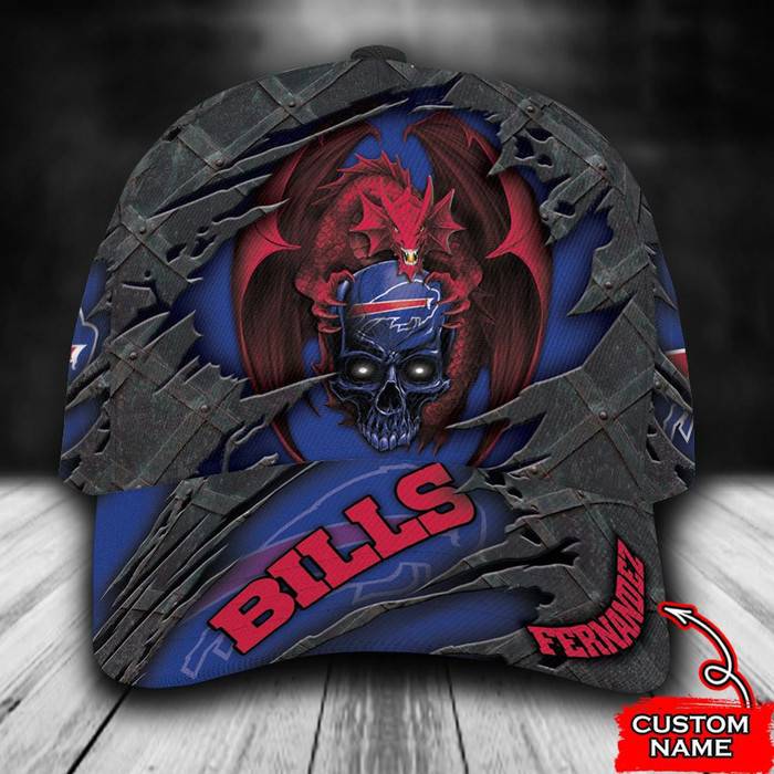 Personalized Buffalo Bills Dragon 3D Classic Baseball Cap CNI1354