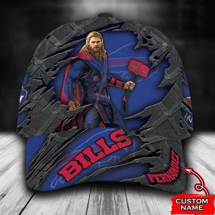 Personalized Buffalo Bills Thor 3D Classic Baseball Cap CNI795