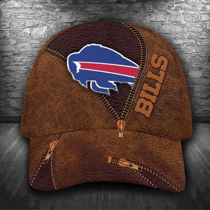 Personalized Buffalo Bills Zip 3D Classic Baseball Cap CNI561