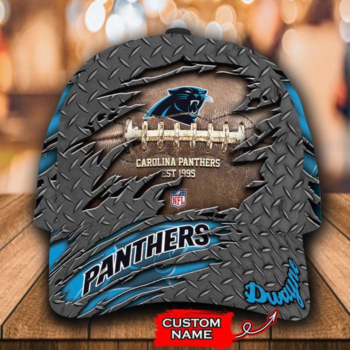 Personalized Carolina Panthers 3D Classic Baseball Cap CNI588