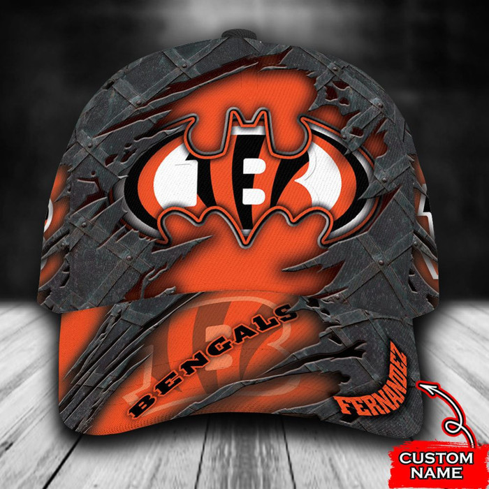 Personalized Cincinnati Bengals Batman 3D Classic Baseball Cap CNI1331
