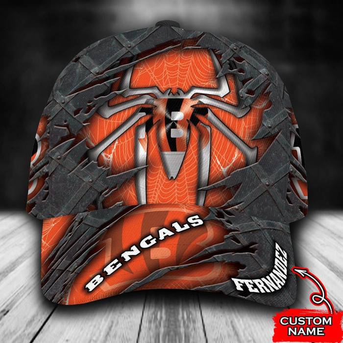 Personalized Cincinnati Bengals Spider Man 3D Classic Baseball Cap CNI421