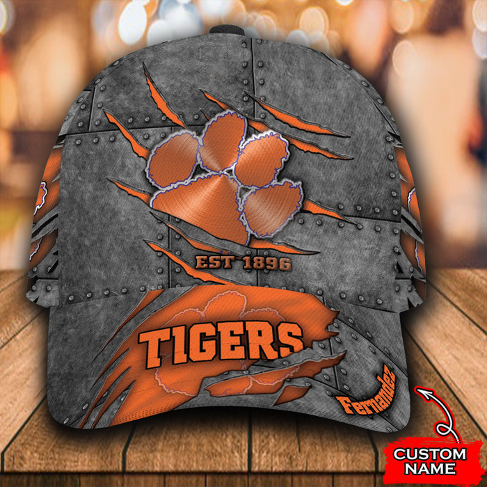 Personalized Clemson Tigers 3D Classic Baseball Cap CNI1216