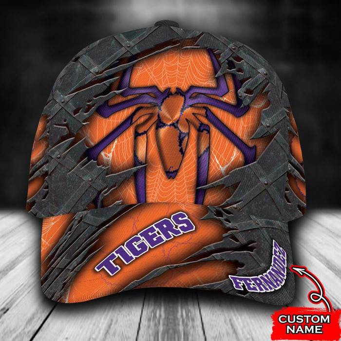Personalized Clemson Tigers Spiderman 3D Classic Baseball Cap CNI929